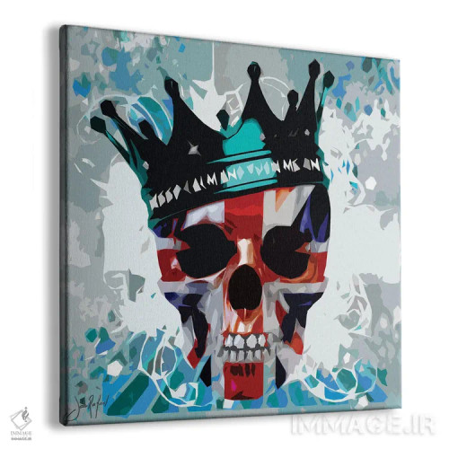 تابلو دکوراتیو اسکرال اثر یان رافائل - نمای پرسپکتیو محصول