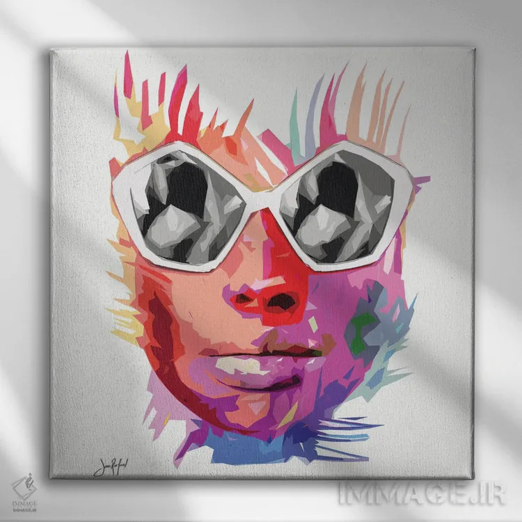 تابلو دکوراتیو ساحل اثر یان رافائل - نمای روبهرو روی دیوار