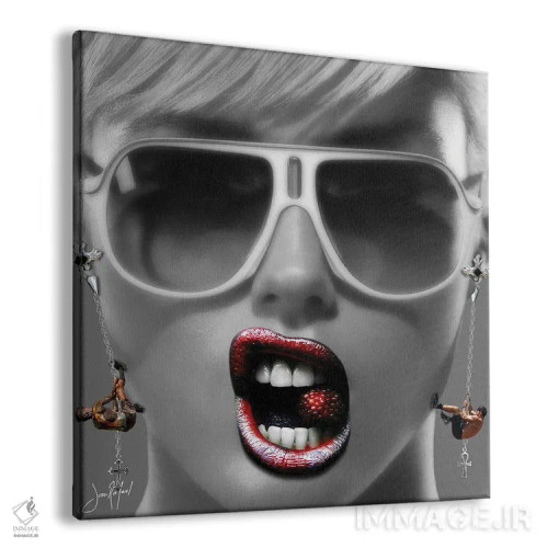 تابلو دکوراتیو ریزی اثر یان رافائل - نمای پرسپکتیو محصول