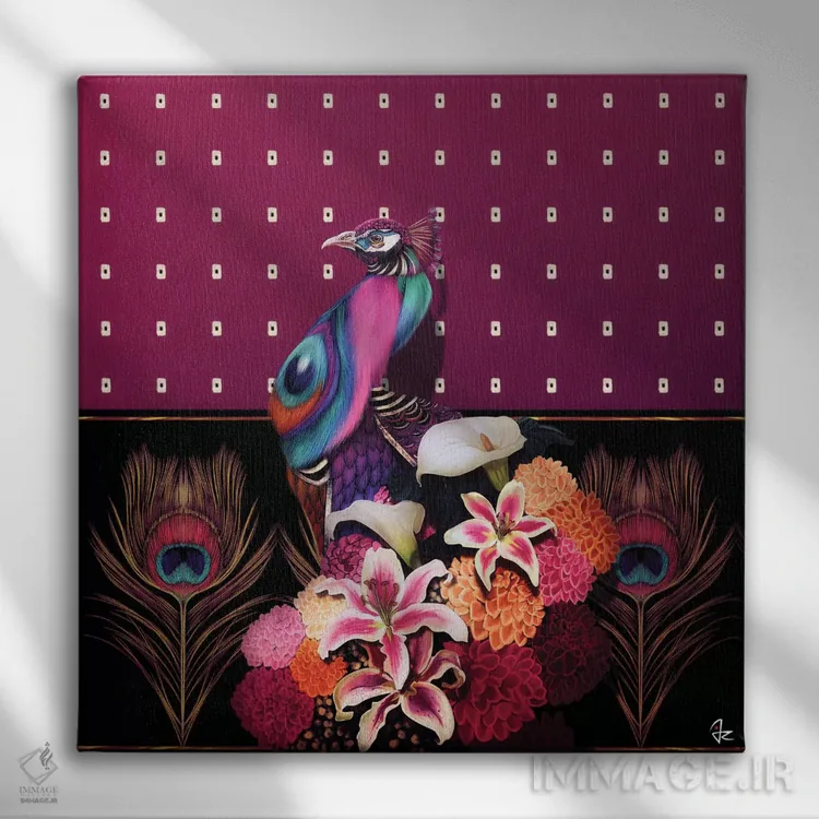 تابلو دکوراتیو تفاخر اثر جولیو روسی - نمای روبهرو روی دیوار