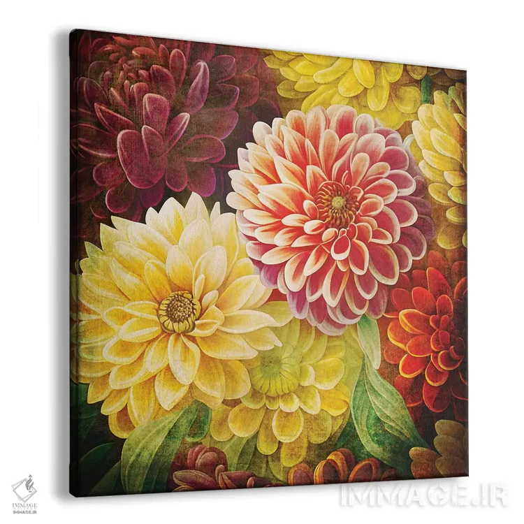 تابلو دکوراتیو پس زمینه قدیمی کوکب اثر جین ریکس - نمای پرسپکتیو محصول