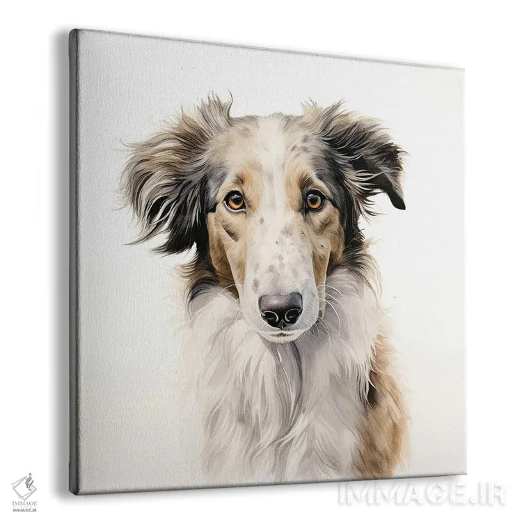 تابلو دکوراتیو پرتره بورزوی اثر جین ریکس - نمای پرسپکتیو محصول