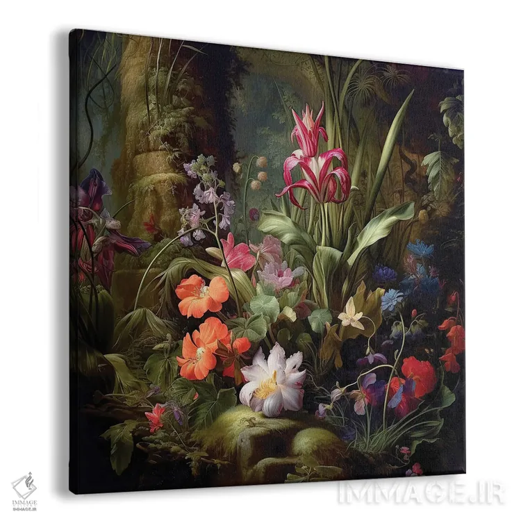 تابلو دکوراتیو باغ مخفی اثر جین ریکس - نمای پرسپکتیو محصول