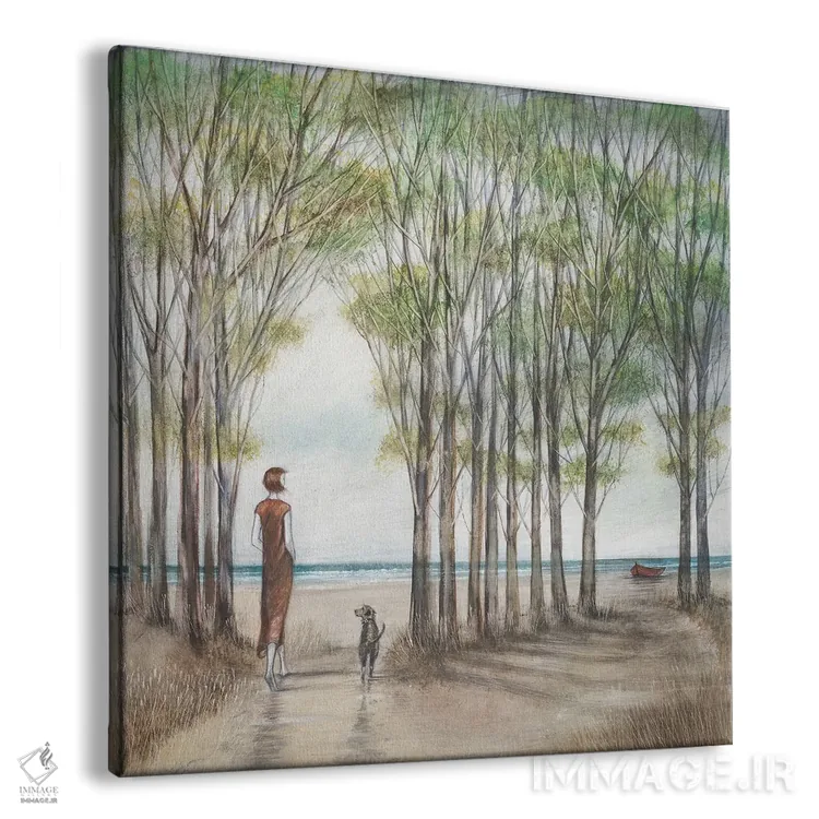 تابلو دکوراتیو کنار هم اثر جو رام - نمای پرسپکتیو محصول