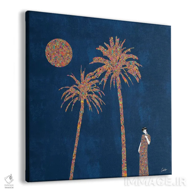 تابلو دکوراتیو اندیشیدن اثر خوزه کاچو - نمای پرسپکتیو محصول