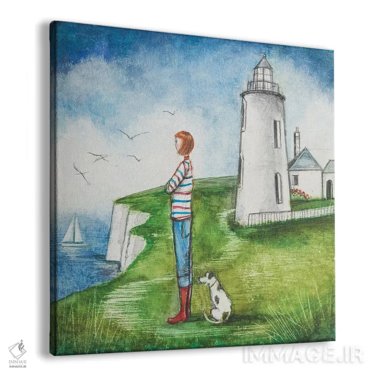 تابلو دکوراتیو بل توت اثر جو رام - نمای پرسپکتیو محصول