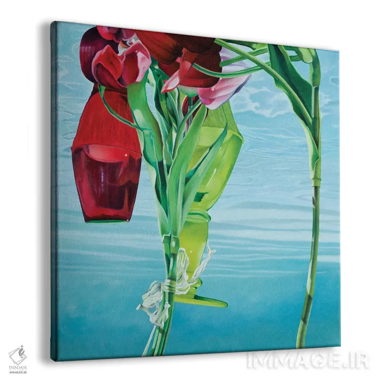 تابلو دکوراتیو Floods You And Doesn'T Hurt You,سکوت درونت جاریست، تو را ف… اثر جوزپ مونکادا - نمای پرسپکتیو محصول