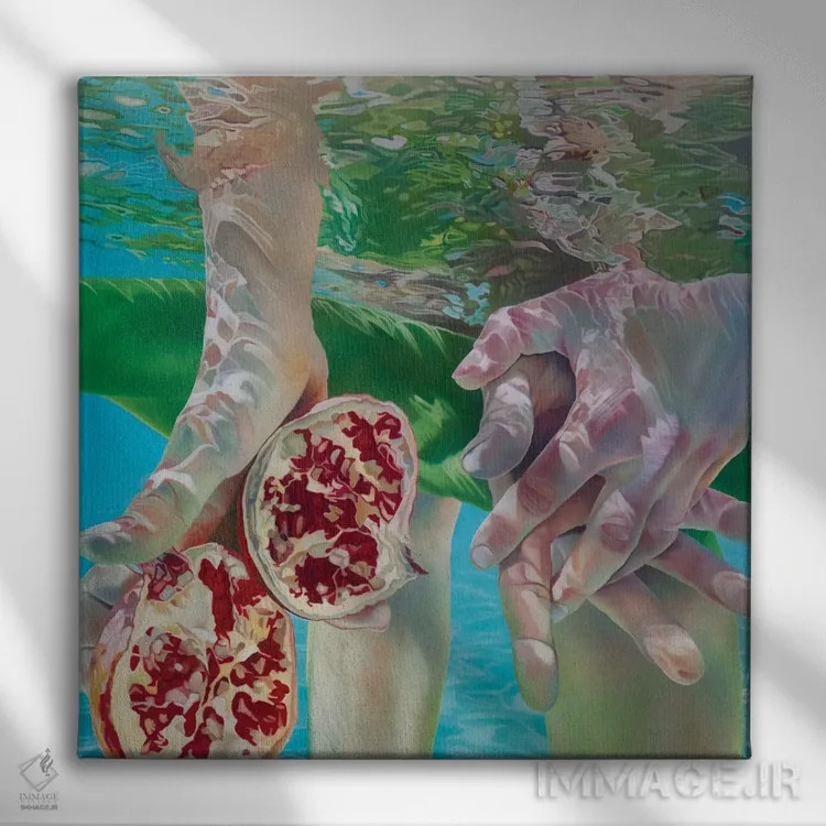 تابلو دکوراتیو رویای مطلوب اثر جوزپ مونکادا - نمای روبهرو روی دیوار