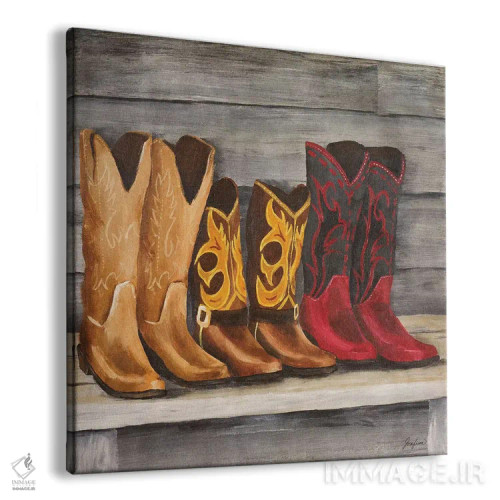 تابلو دکوراتیو رقص دو قدمی اثر جوزفینا - نمای پرسپکتیو محصول