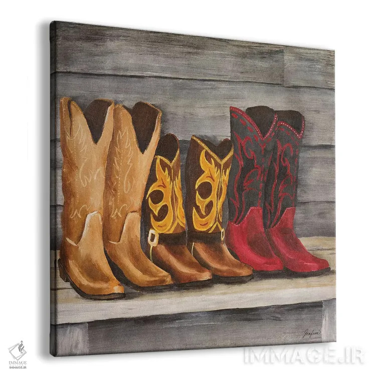 تابلو دکوراتیو رقص دو قدمی اثر جوزفینا - نمای پرسپکتیو محصول