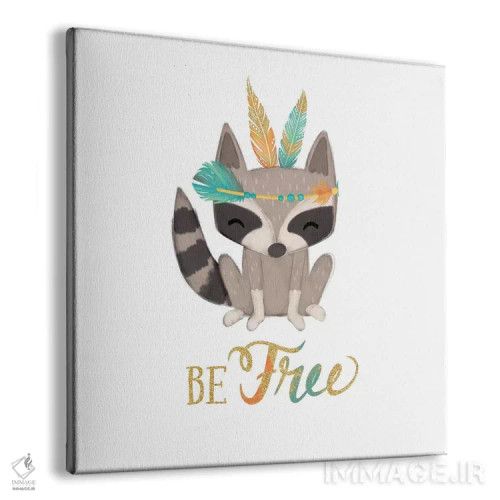 تابلو مینیمال آزاد باش اثر جوزفینا - نمای پرسپکتیو محصول