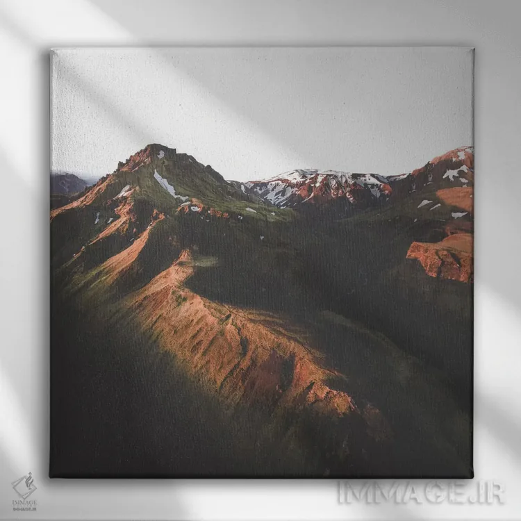 تابلو دکوراتیو لبه صبحگاهی اثر جو شاتر - نمای روبهرو روی دیوار