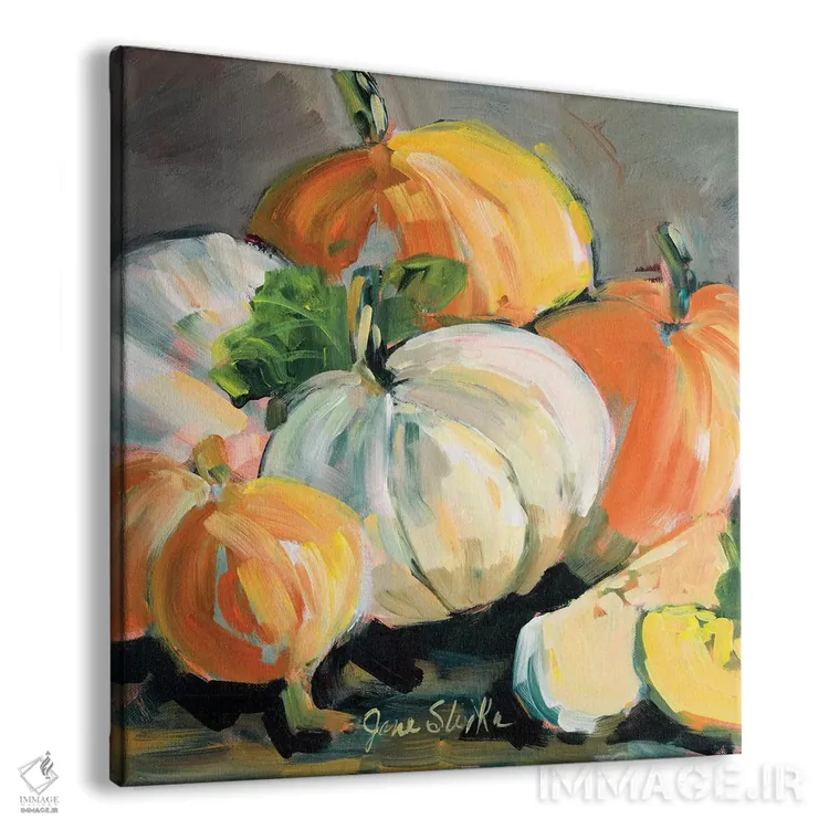 تابلو دکوراتیو درو شده I اثر جین اسلیوکا - نمای پرسپکتیو محصول