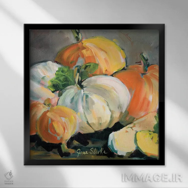 تابلو دکوراتیو درو شده I اثر جین اسلیوکا - نمای قابدار مشکی