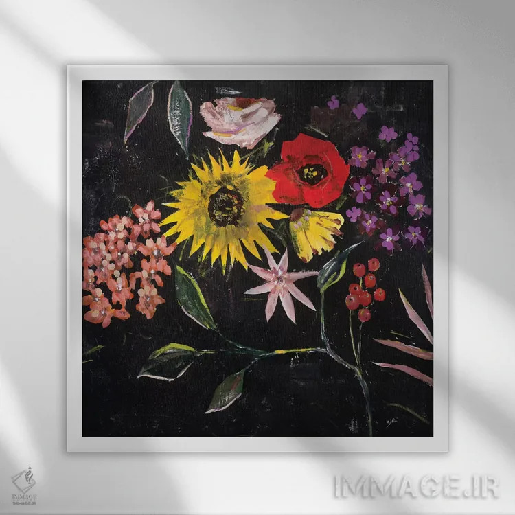 تابلو دکوراتیو روز امیدوارانه اثر جولیان اسپنسر - نمای قابدار سفید