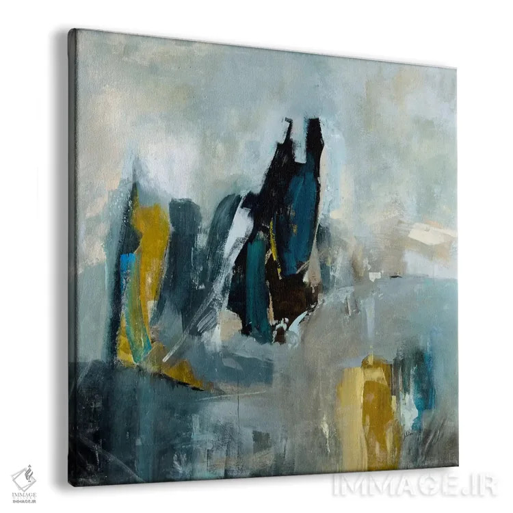 تابلو انتزاعی داستان های کوتاه اثر جولیان اسپنسر - نمای پرسپکتیو محصول