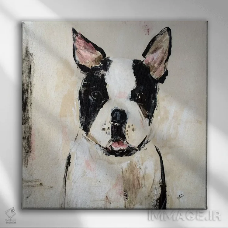 تابلو دکوراتیو یاس اثر جولیان اسپنسر - نمای روبهرو روی دیوار