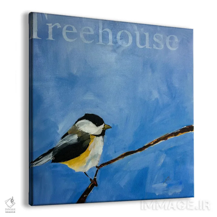 تابلو دکوراتیو خانه درختی اثر جولیان اسپنسر - نمای پرسپکتیو محصول