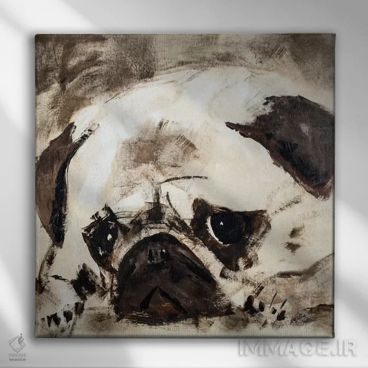 تابلو دکوراتیو پرسیوال اثر جولیان اسپنسر - نمای روبهرو روی دیوار