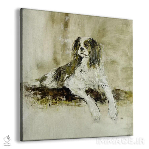 تابلو مدرن وینستون اثر جولیان اسپنسر - نمای پرسپکتیو محصول