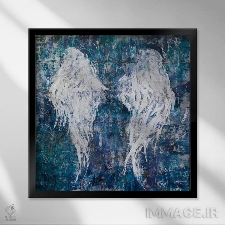 تابلو دکوراتیو همسفر اثر جولیان اسپنسر - نمای قابدار مشکی