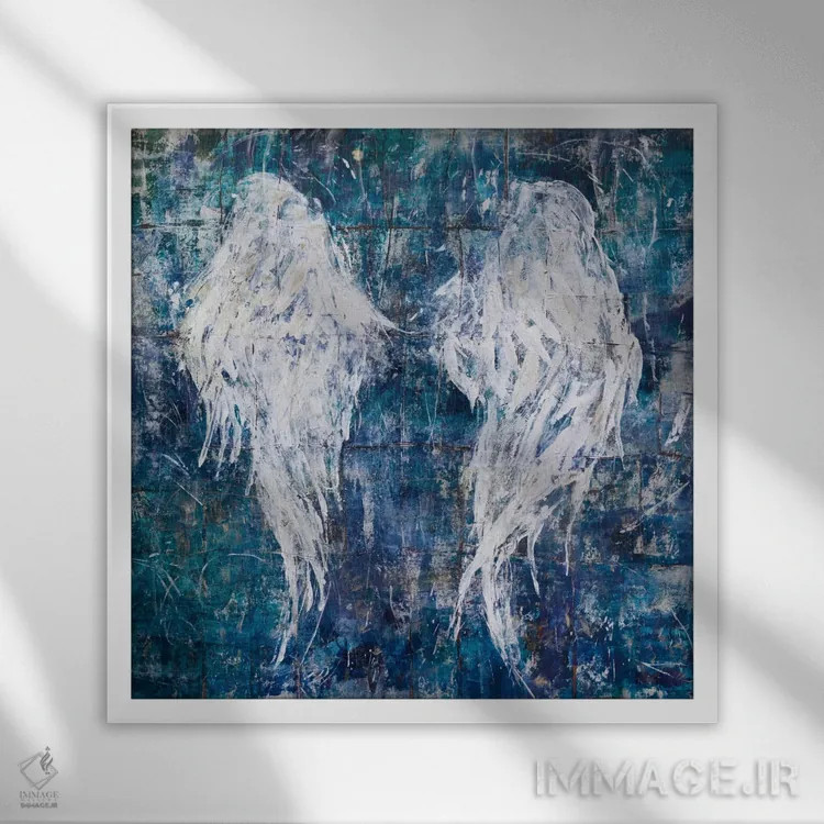 تابلو دکوراتیو همسفر اثر جولیان اسپنسر - نمای قابدار سفید