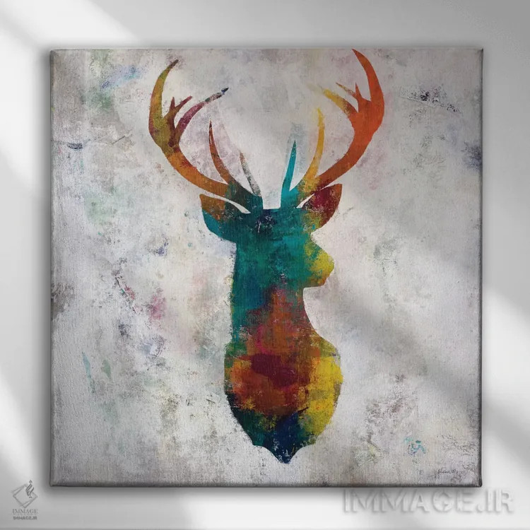 تابلو دکوراتیو جام نقاشی شده اثر جولیان اسپنسر - نمای روبهرو روی دیوار