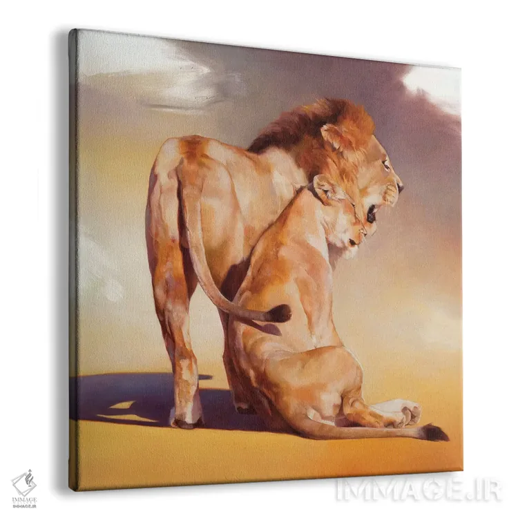 تابلو دکوراتیو درخشش پس از غروب اثر جولی تی. چاپمن - نمای پرسپکتیو محصول