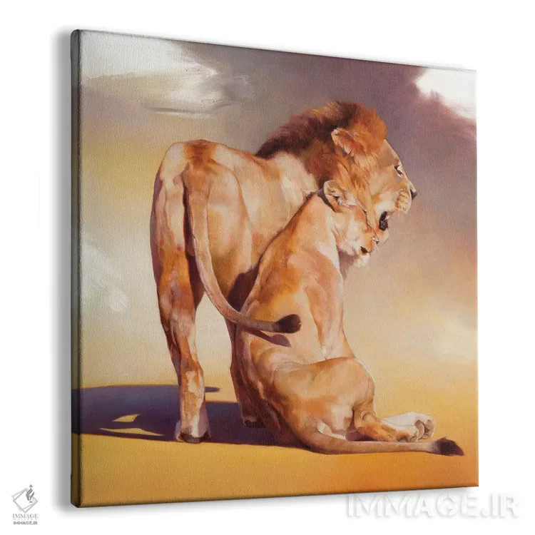 تابلو دکوراتیو درخشش پس از غروب اثر جولی تی. چاپمن - نمای پرسپکتیو محصول