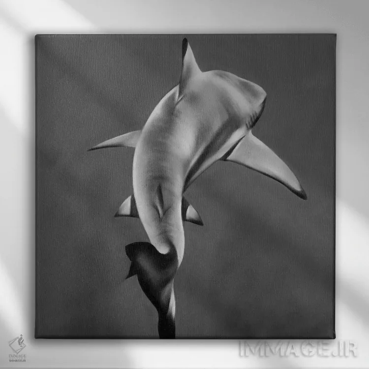 تابلو دکوراتیو کارگاه بافندگی اثر جودی توماس - نمای روبهرو روی دیوار