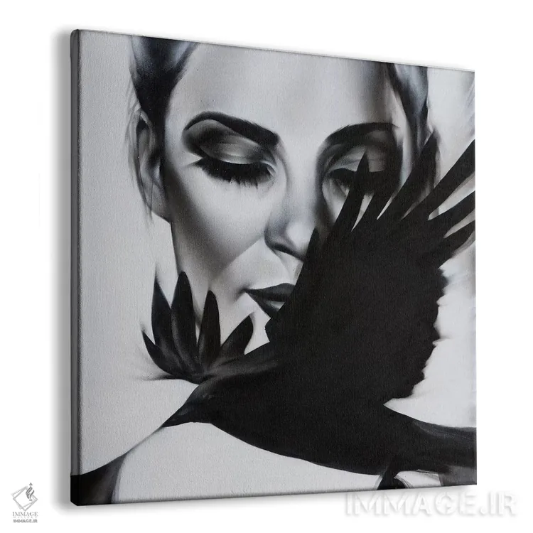 تابلو دکوراتیو اورنیس اثر جودی توماس - نمای پرسپکتیو محصول