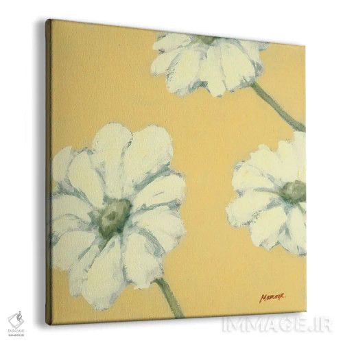 تابلو دکوراتیو مجموعه گل ها ۴ اثر جولیان مارکو - نمای پرسپکتیو محصول