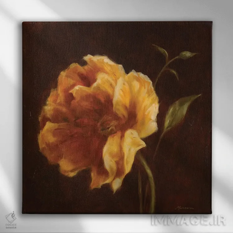 تابلو دکوراتیو گردهمایی گل ها ۲ اثر جولیان مارکو - نمای روبهرو روی دیوار