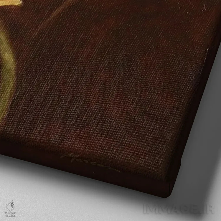 تابلو دکوراتیو گردهمایی گل ها ۲ اثر جولیان مارکو - نمای نزدیک بافت بوم