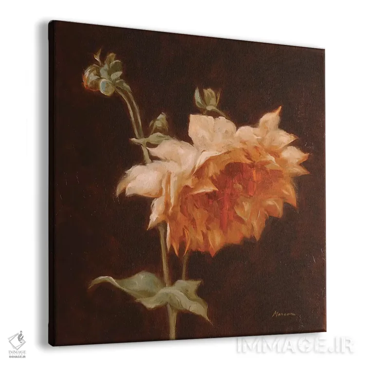 تابلو دکوراتیو گردهمایی گل ها ۳ اثر جولیان مارکو - نمای پرسپکتیو محصول