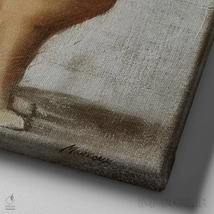 تابلو دکوراتیو چی واوا اثر جولیان مارکو - نمای نزدیک بافت بوم