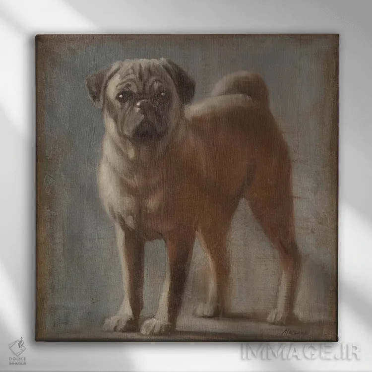 تابلو دکوراتیو پاگ ۲ اثر جولیان مارکو - نمای روبهرو روی دیوار