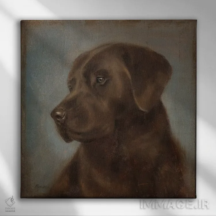 تابلو دکوراتیو لبردور ۲ اثر جولیان مارکو - نمای روبهرو روی دیوار