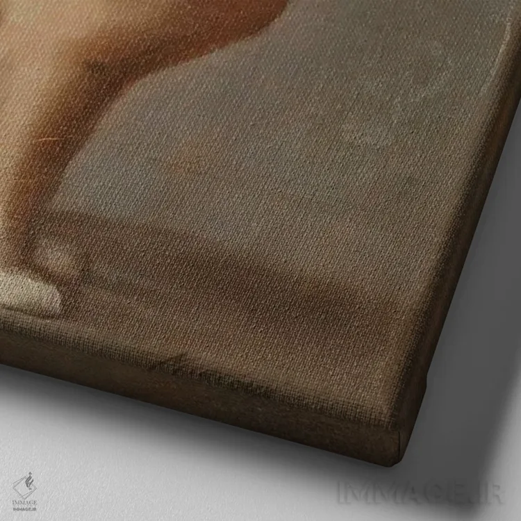 تابلو دکوراتیو چیهواهوآ ۲ اثر جولیان مارکو - نمای نزدیک بافت بوم