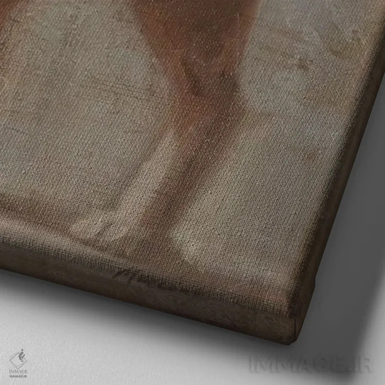 تابلو دکوراتیو پاگ ۲ اثر جولیان مارکو - نمای نزدیک بافت بوم