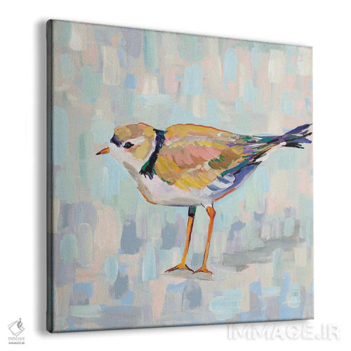 تابلو دکوراتیو چکاوک ساحلی IV نسخه ۲ اثر ژانت ورتنتس - نمای پرسپکتیو محصول