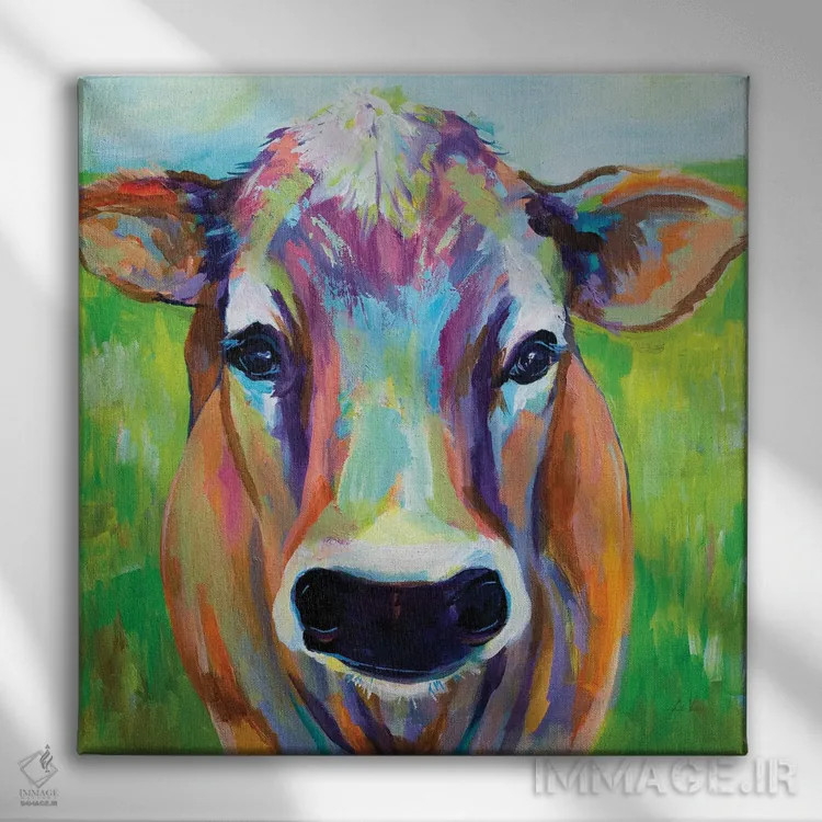 تابلو دکوراتیو زیبارو اثر ژانت ورتنتس - نمای روبهرو روی دیوار