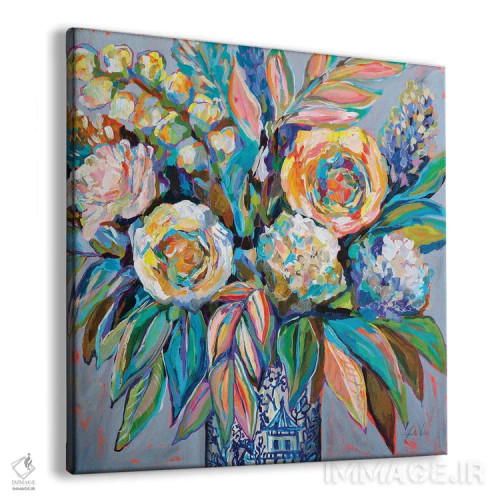 تابلو دکوراتیو جشن زنجبیل اثر ژانت ورتنتس - نمای پرسپکتیو محصول