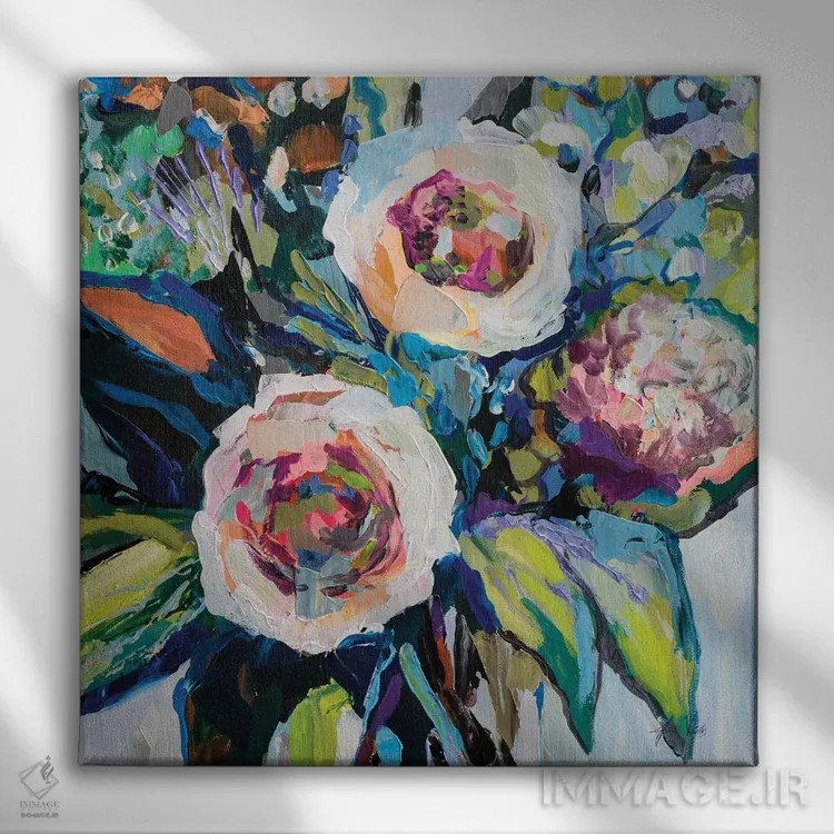 تابلو دکوراتیو پرواز اثر ژانت ورتنتس - نمای روبهرو روی دیوار