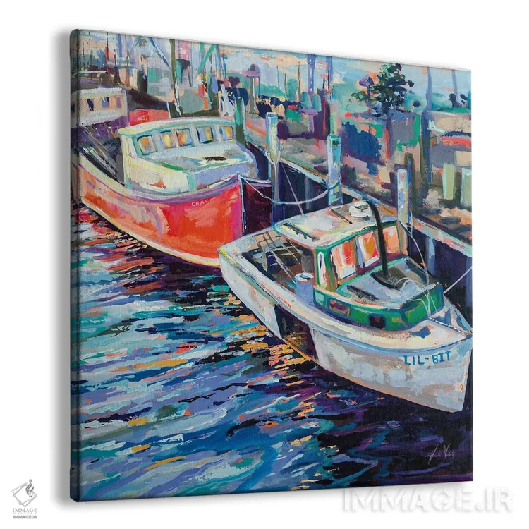 تابلو دکوراتیو یه کم اثر ژانت ورتنتس - نمای پرسپکتیو محصول