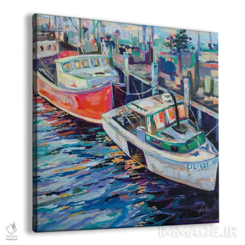 تابلو دکوراتیو یه کم اثر ژانت ورتنتس - نمای پرسپکتیو محصول