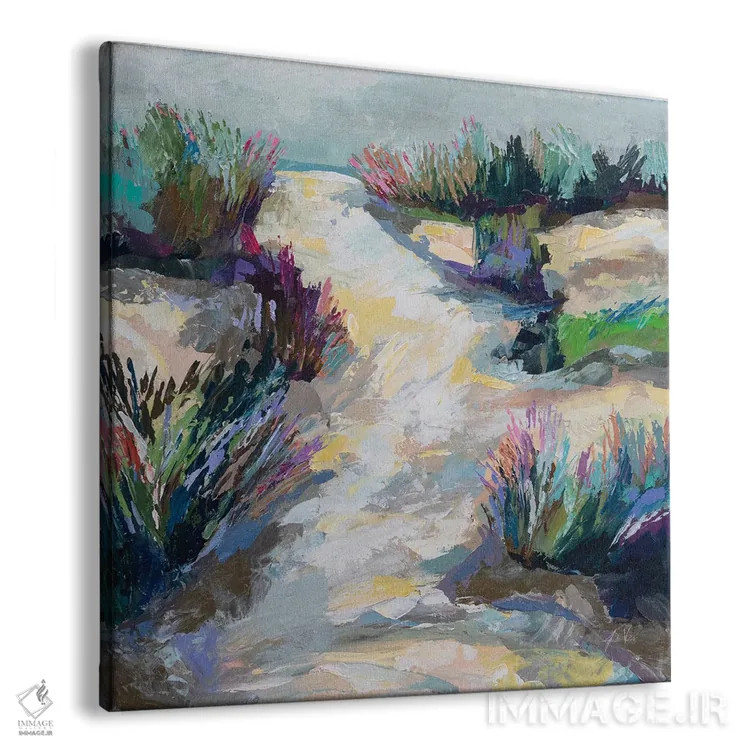 تابلو دکوراتیو نسیم تابستانی اثر ژانت ورتنتس - نمای پرسپکتیو محصول