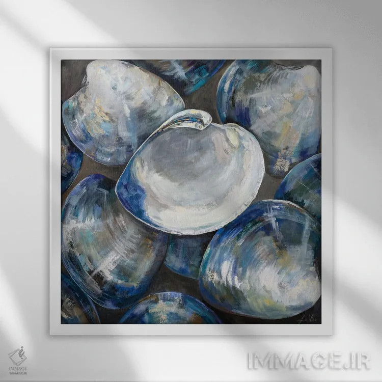 تابلو دکوراتیو اوه دوشنبه شد اثر ژانت ورتنتس - نمای قابدار سفید