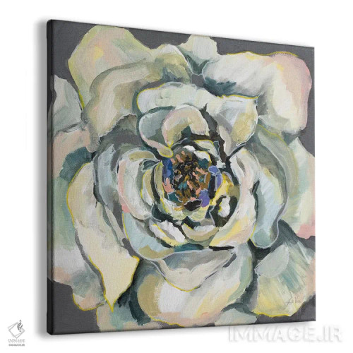 تابلو انتزاعی شکوفه I اثر ژانت ورتنتس - نمای پرسپکتیو محصول