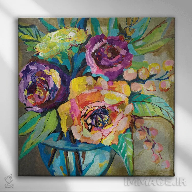 تابلو دکوراتیو استراحت قهوه اثر ژانت ورتنتس - نمای روبهرو روی دیوار